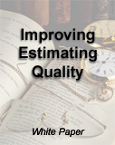 Improving Estimating Quality white paper